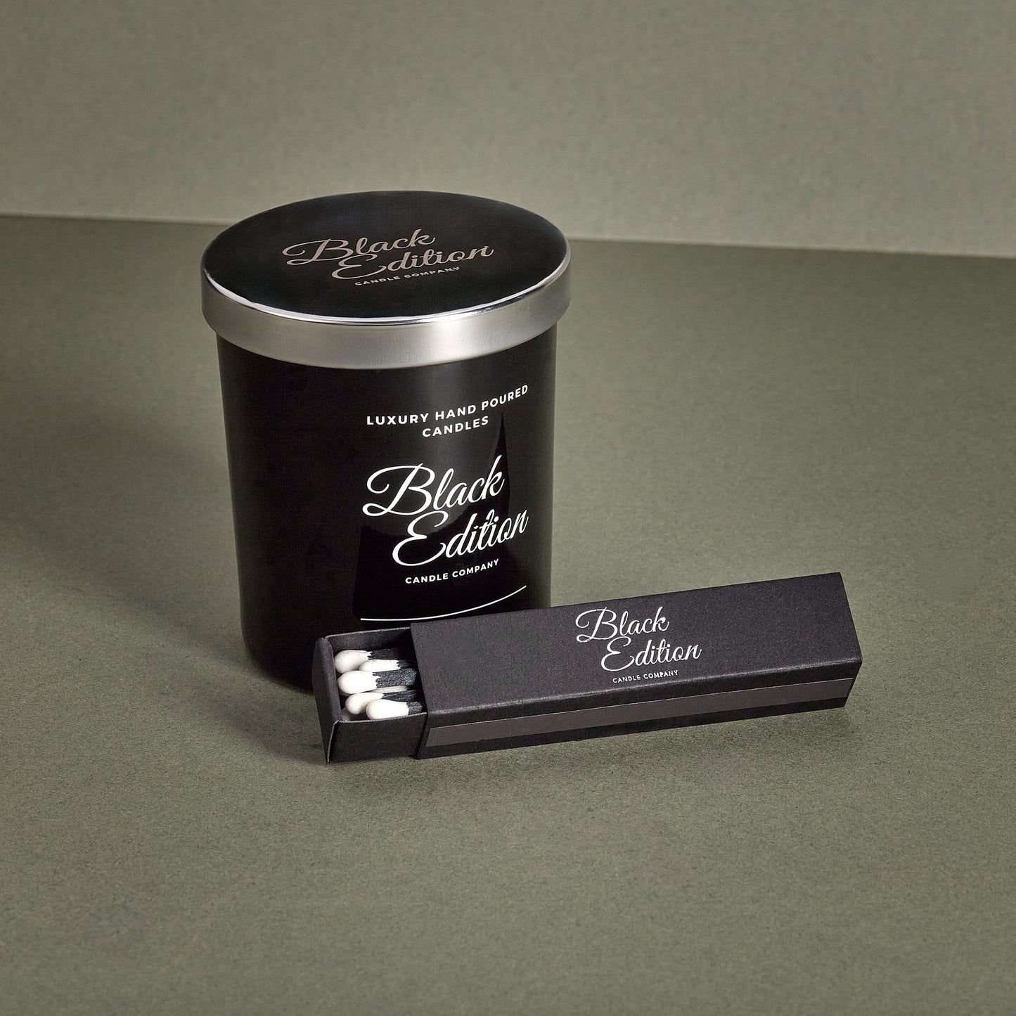 Long Black Safety Matches